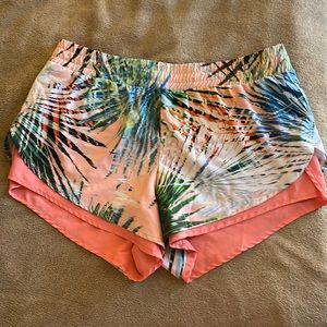 Tropical Lined Running Shorts